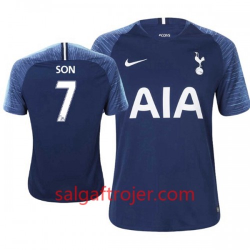 Tottenham Hotspur Fodboldtrøjer Son 7 Udebanesæt 2018/19 Kort ærmer Tottenham Hotspur Fodboldtrøjer Son 7 Udebanesæt 2018/19 Kort ærmer